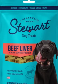 Stewart Beef Liver Freeze-Dried Treats For Dogs