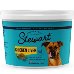 Stewart Chicken Liver Freeze-Dried Treats For Dogs