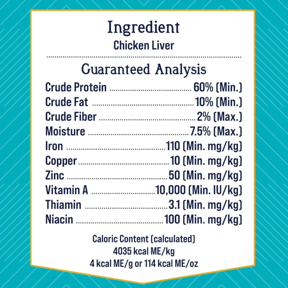 Stewart Chicken Liver Freeze-Dried Treats For Dogs
