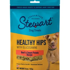 Stewart Healthy Hips Beef & Sweet Potato w/ Glucosamine Freeze-Dried Treats For Dog (4 oz)