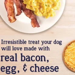 Stewart PuffPops Bacon, Egg & Cheese Recipe Freeze-Dried Treats For Dogs