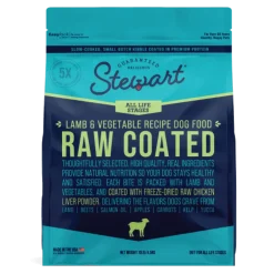 Stewart Raw Coated Lamb & Vegetable Recipe Food For Dogs