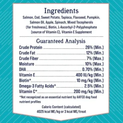Stewart Shine Salmon & Sweet Potato w/ Omega-3 Fatty Acids Freeze-Dried Treats For Dogs (4 oz)