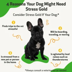 Stress Gold - For High Stress Situations in Dogs (2 oz)