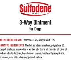 Sulfodene 3-Way Ointment for Dogs, 2-oz
