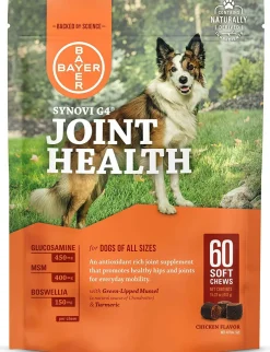 Synovi G4 Soft Chews Joint Supplement for Dogs