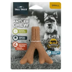 Tall Tails Dog Antler Chew, Bacon Flavor