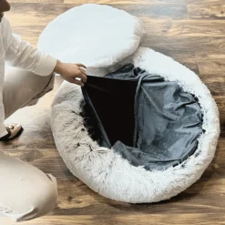 Tall Tails Dog & Cat Cuddle Bed Frosted