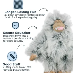 Tall Tails Plush Yeti Dog Toy