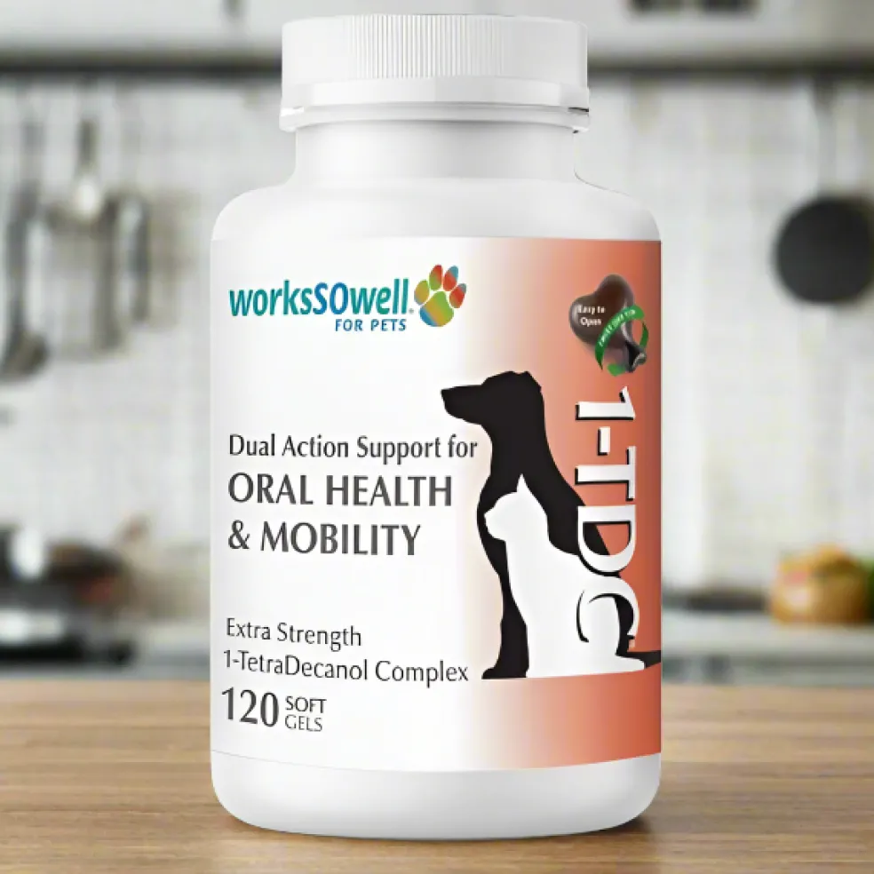1-TDC Periodontal & Joint Health Softgels for Dogs & Cats