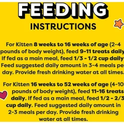 Temptations Chicken Flavor Crunchy & Soft Kitten Treats, 3-oz