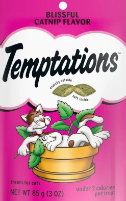 Temptations Classics Blissful Catnip Flavor Soft & Crunchy Cat Treats