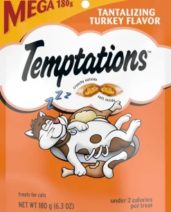 Temptations Classics Tantalizing Turkey Flavor Soft & Crunchy Treats for Cats