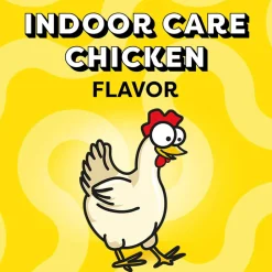 Temptations Indoor Care Chicken Flavor Soft & Crunchy Treats for Cats, 2.1-oz