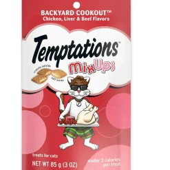 Temptations MixUps Backyard Cookout Flavor Soft & Crunchy Treats for Cats