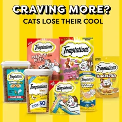 Temptations MixUps Surfers' Delight Flavor Soft & Crunchy Treats for Cats, 16-oz