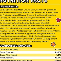 Temptations Salmon & Dairy Flavor Crunchy & Soft Kitten Treats, 3-oz
