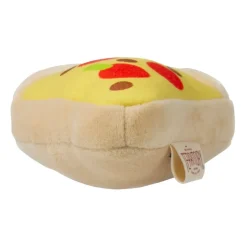 Territory Plush Pizza with Squeaker Dog Toy