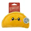 Territory Plush Taco with Squeaker Dog Toy
