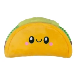 Territory Plush Taco with Squeaker Dog Toy