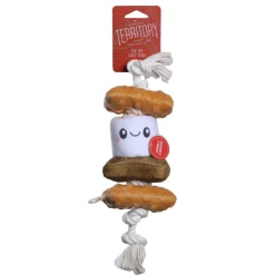 Territory S'mores Squeaker Tug Toy for Dogs