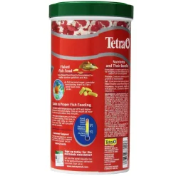 Tetra PondFood Color Enhancing Flakes for Koi & Goldfish (6 oz)