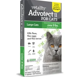TevraPet Vetality Advotect II for Large Cats Over 9 lbs