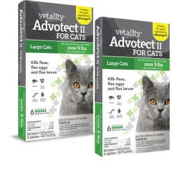 TevraPet Vetality Advotect II for Large Cats Over 9 lbs