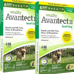 TevraPet Vetality Avantect II for Small Dog 4-10 lbs
