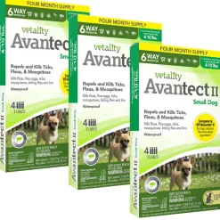 TevraPet Vetality Avantect II for Small Dog 4-10 lbs