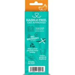 TevraPet Vetality Brush Free Oral Gel Dental Care for Cats, 0.88-fl oz bottle