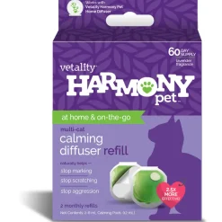 TevraPet Vetality Harmony Pet Calming Diffuser Refill for Cats, 2 count