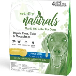 TevraPet Vetality Naturals 4 Month Flea & Tick Collar For Dogs