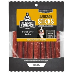 The Butcher's Companion Sausage Sticks Dog Treats