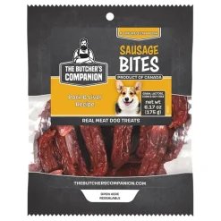 The Butcher's Companion Sausage Bites Dog Treats