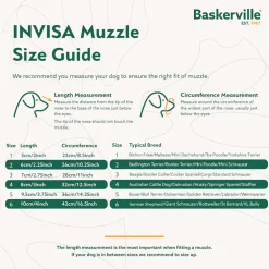 The Company of Animals Baskerville Invisa Muzzle