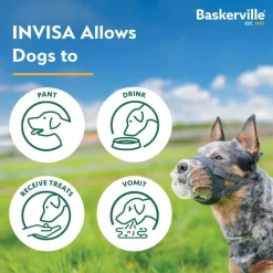 The Company of Animals Baskerville Invisa Muzzle