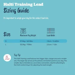 The Company of Animals Halti Training Leash, Large