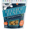 The Lazy Dog Cookie Co. Berried Bones Roasted Squash & Cranberry Soft-Baked Treats For Dogs (5 oz)
