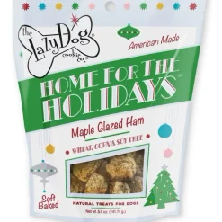 The Lazy Dog Cookie Co. Home For the Holidays Maple Glazed Ham Soft-Baked Treats For Dogs (5 oz)