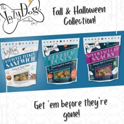 The Lazy Dog Cookie Co. Leftover Turkey Sandwich Turkey & Sweet Potato Treats For Dogs (5 oz)