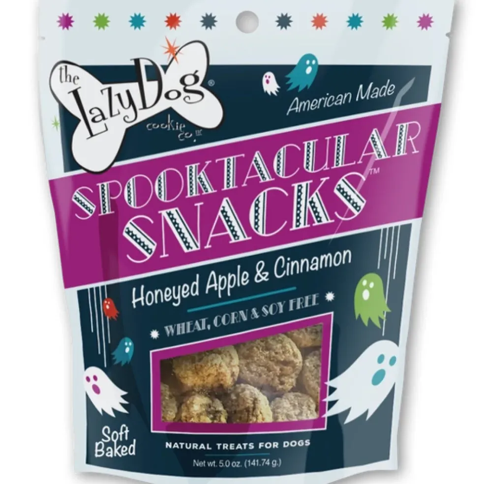 The Lazy Dog Cookie Co. Spooktacular Snacks Honey Apple & Cinnamon Treats For Dogs (5 oz)