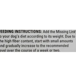 The Missing Link Hip & Joint Supplement Powder For Dogs