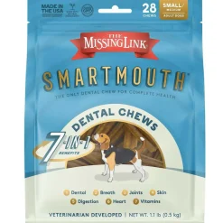 The Missing Link Smartmouth Dental Chews For Small & Medium Dogs