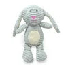 ThoozyPet Tuff & Cuddly Bunny Plush Dog Toy 12.5"