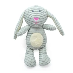 ThoozyPet Tuff & Cuddly Bunny Plush Dog Toy 12.5"