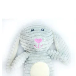 ThoozyPet Tuff & Cuddly Bunny Plush Dog Toy 12.5