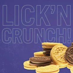 Three Dog Bakery Lick'n Crunch Vanilla & Peanut Butter Cookie Dog Treats (26 oz)