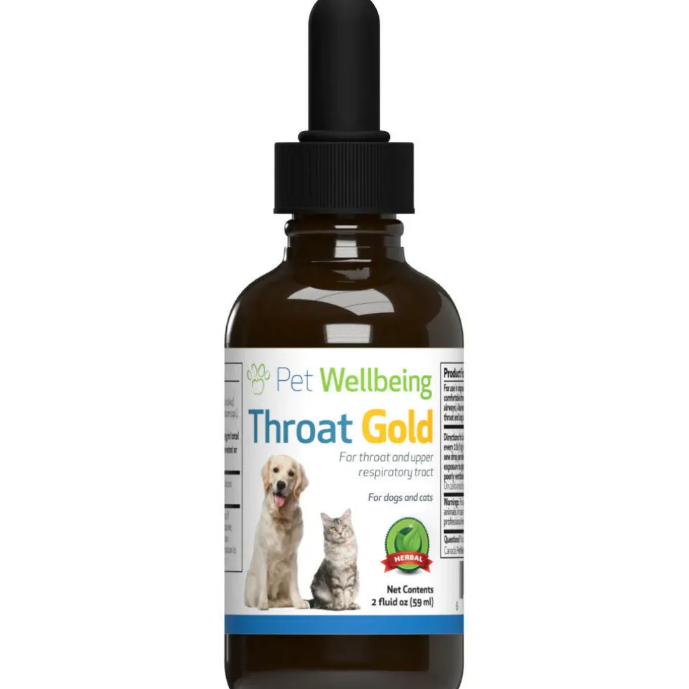 Throat Gold - Soothes Throat Irritation in Cats (2 oz)