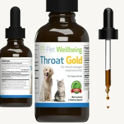 Throat Gold - Soothes Throat Irritation in Cats (2 oz)